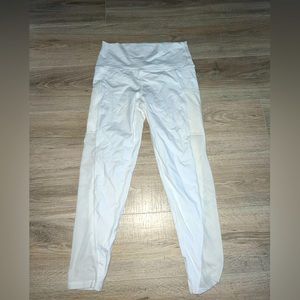 Aerie white leggings